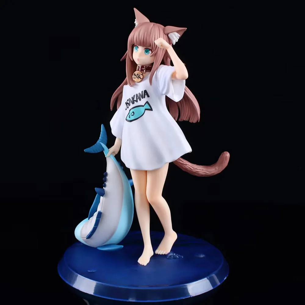 Hot Comic Anime 40Hara My Cat Is A Kawaii Girl Cute Kinako OSAKANA Figure Model Toys Gift