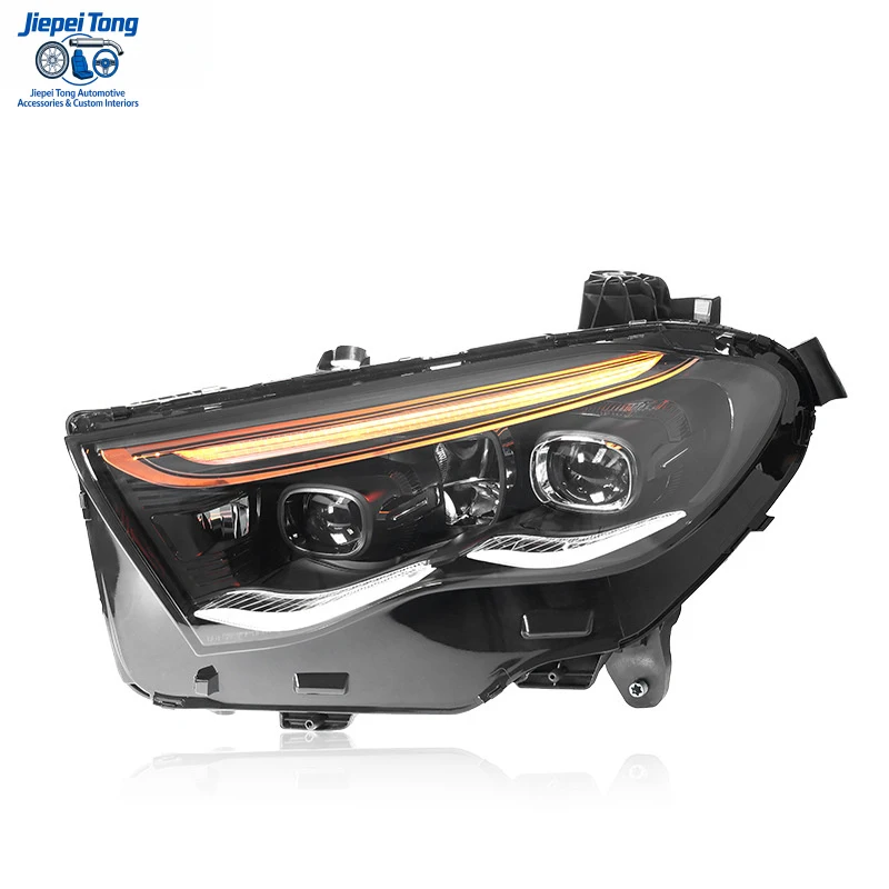 

Подходит для модификации фар Mercedes-Benz E-Class W214 (24-25) с LED-дневными ходовыми огнями (ближний/дальний свет) и стеклянными линзами.