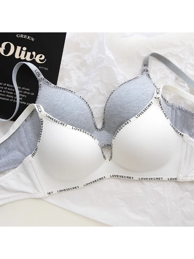 YUQI Euro Push-Up-Bralette – Anti-Sag-BH mit dünnen Körbchen für kleine Brüste, kabellose und nahtlose Lösungen für kleine Brüste, sportlich fertig