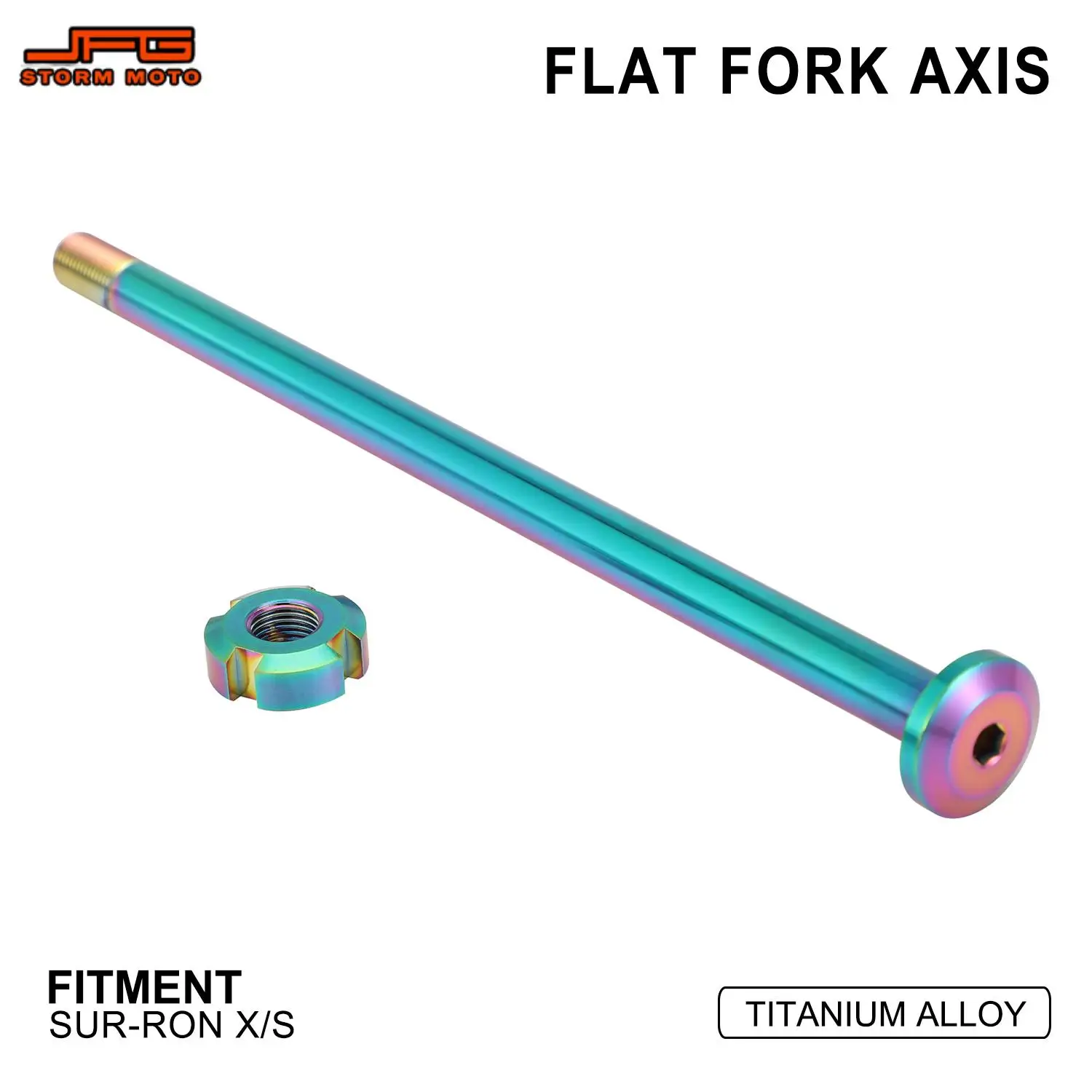 

Funparts Bottom Axis Flat Fork Shaft Bracket Motorcycle Accessories For SURRON Light Bee X S Off-road Vehicle Electric Dirt Bike