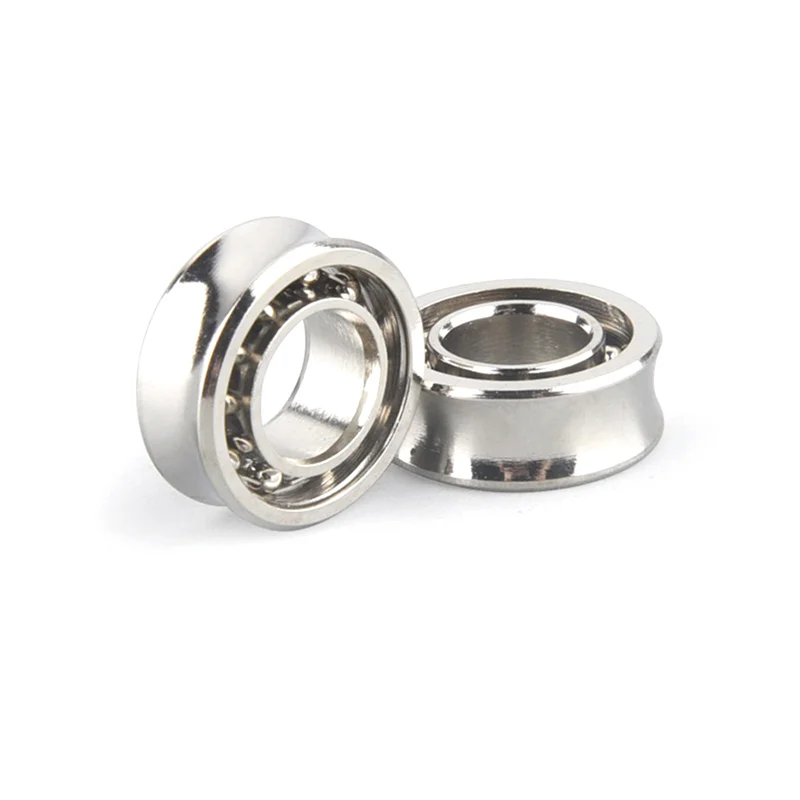 8 Pcs Steel R188 KK Bearing Speed Responsive High Carbon Chromium Steel Bearings R188 U Groove for Yoyos Models