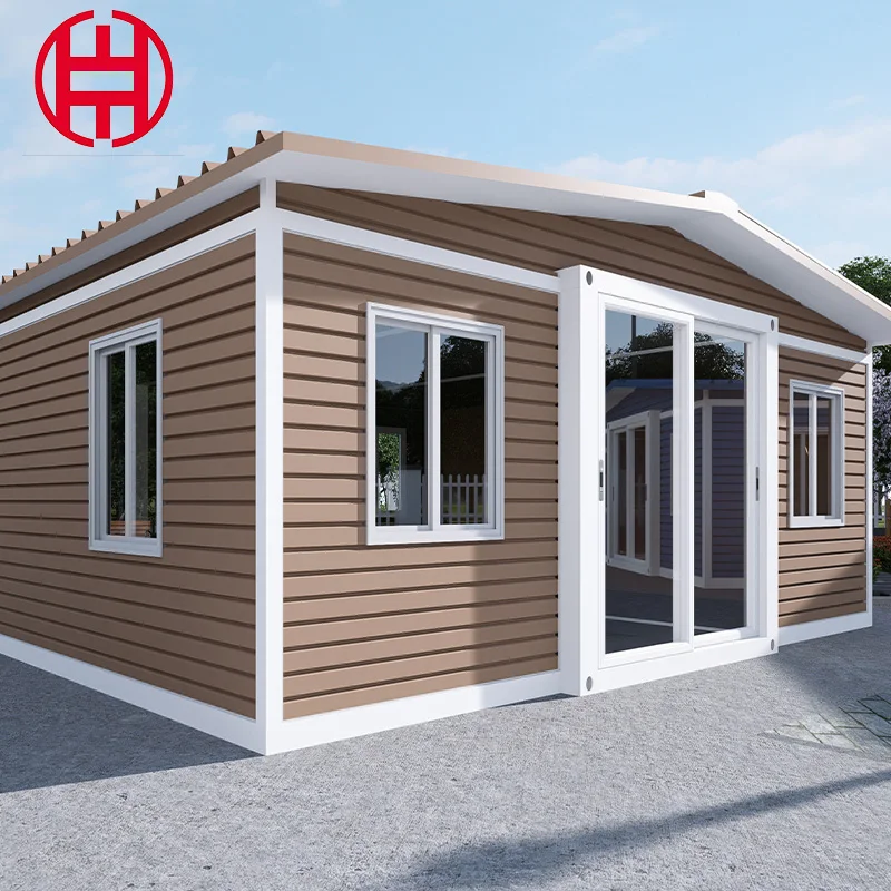 Customized Factory Manufacturing 20ft 40ft Waterproof Insulation Prefabricated Mobile Modular Houses 1,2 Bedroom Expandable Hous