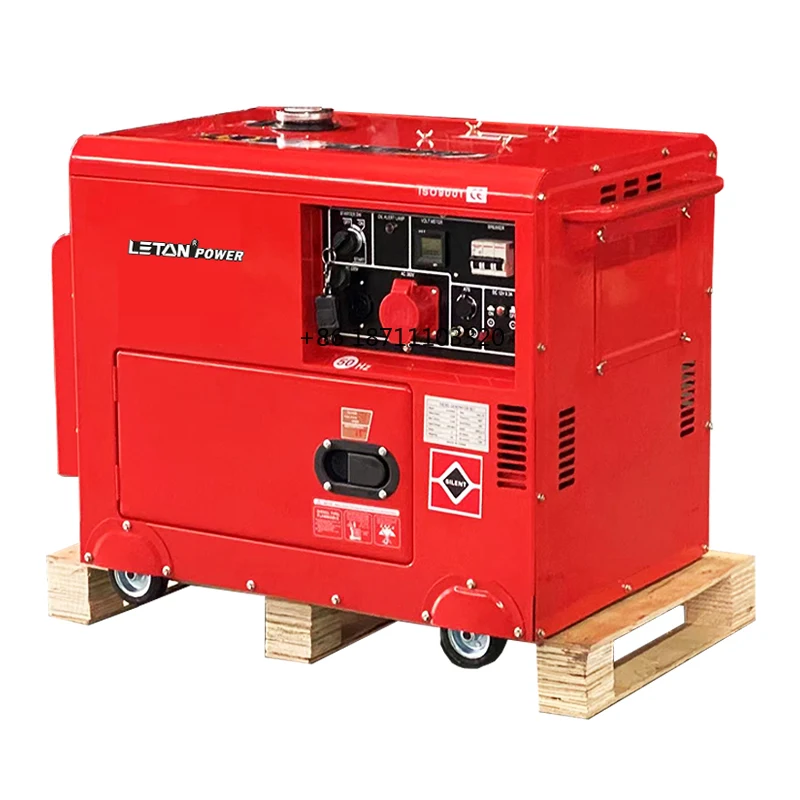 LETON POWER super silent 10kva diesel back up generator set price for home use diesel generator 10kva