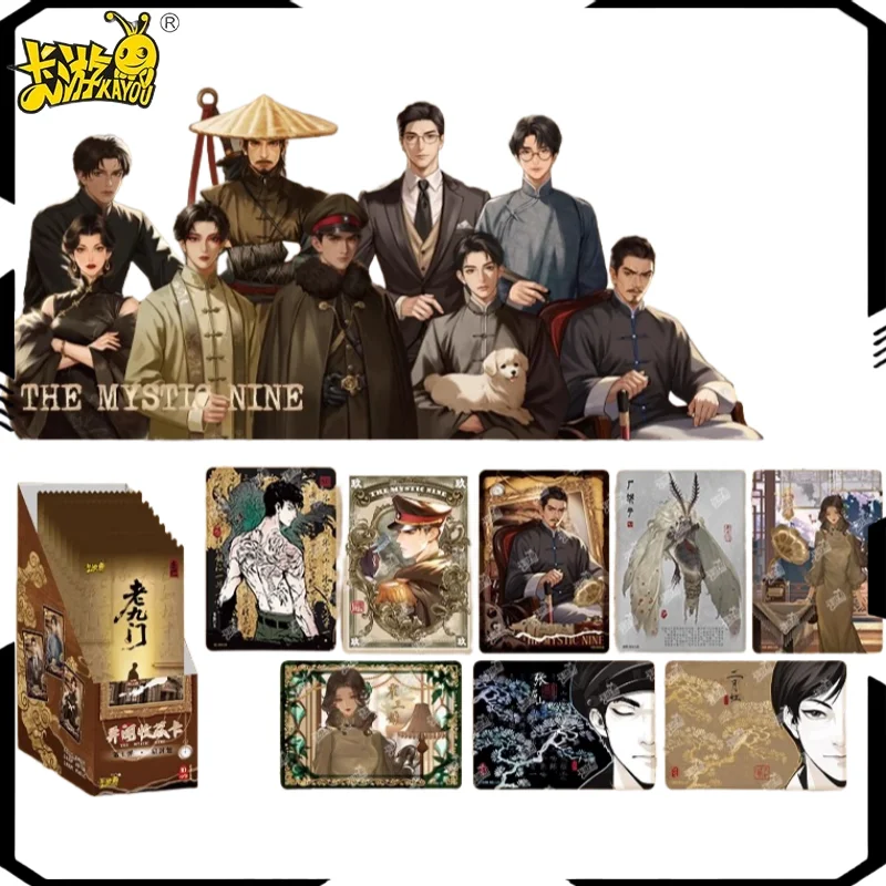 

Kayou Official The Mystic Nine SC Редкие карты Герметичный пакет Коллекция Оккультных сказок Ограниченный выпуск Коллекционный подарок на китайскую драма