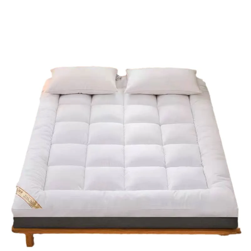 High quality Polyester Mattress Soft Healthy Down Alternative Mattress topper 10cm Thick Mattress Costumeized