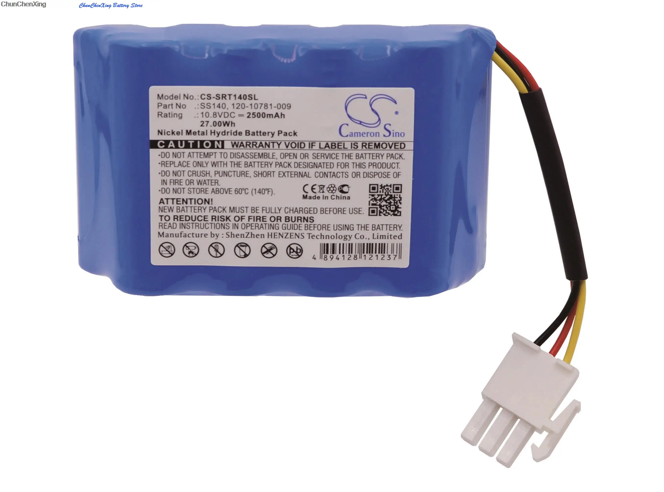 

Аккумулятор SS140 емкостью 2500 мАч для SUNRISE TELECOM E1, E10, E1e, E20, E20C, ISDN, OCx, PDH, SDH, T10, T3, xDSL MTT METERS