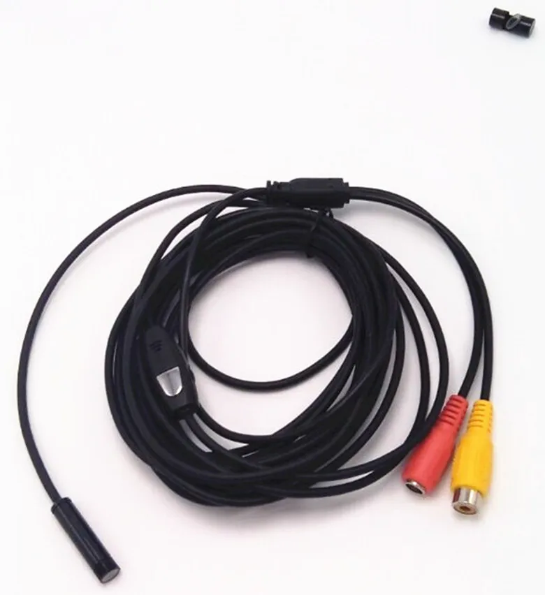 5.5mm AV Endoscope Camera Water-proof IP66 CMOS Borescope Inspection Video TVL Digital Microscope