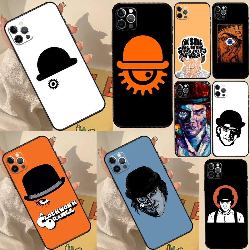 A Clockwork Orange Phone Case For iPhone 14 Pro Max 16 15 11 12 13 Pro Max mini XR 15 16 Plus 16e Cover Coque