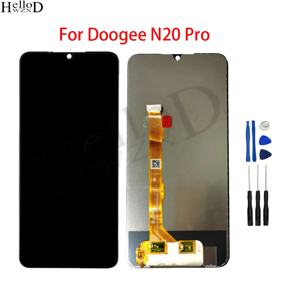 100% Tested LCD Display For Doogee N20 Pro LCDs Touch Screen Digitizer LCD Display Assembly Replacement 