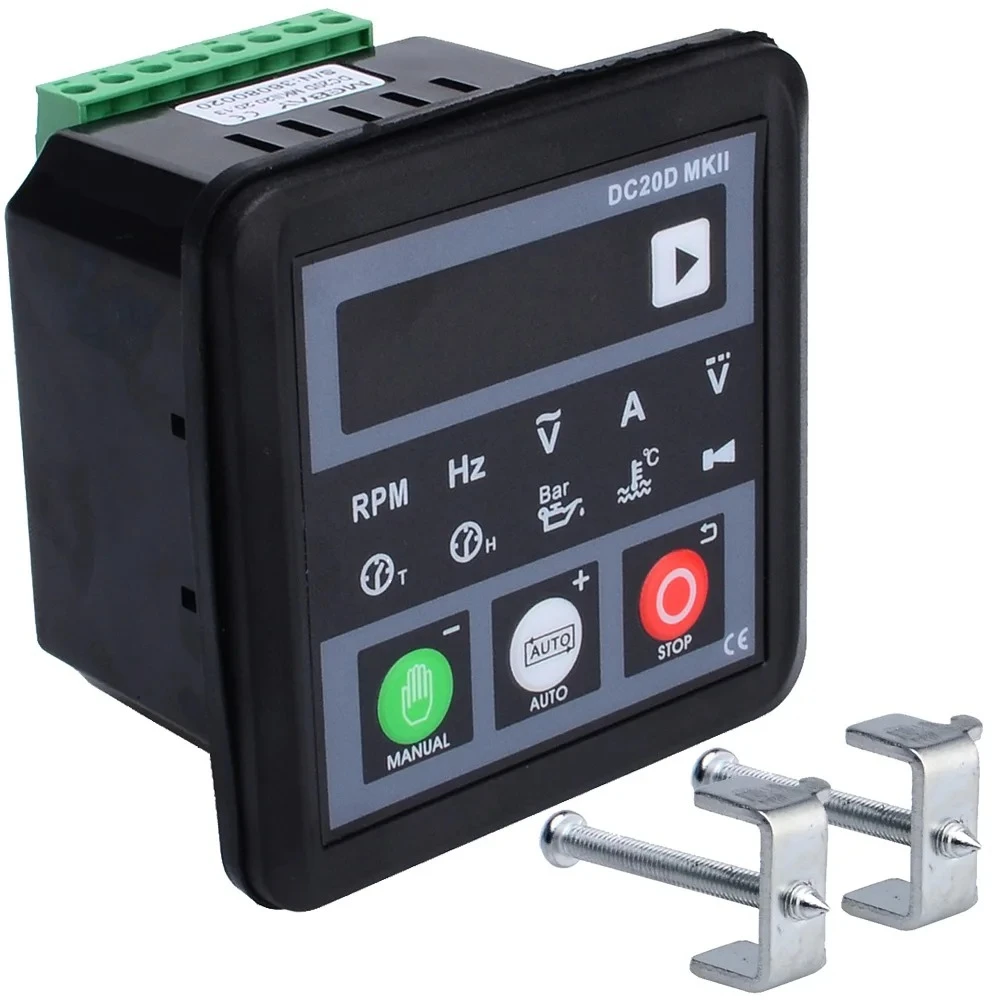 DC20D MKII  Electronic Generator Controller Module Control Panel with RS485 Communication Port