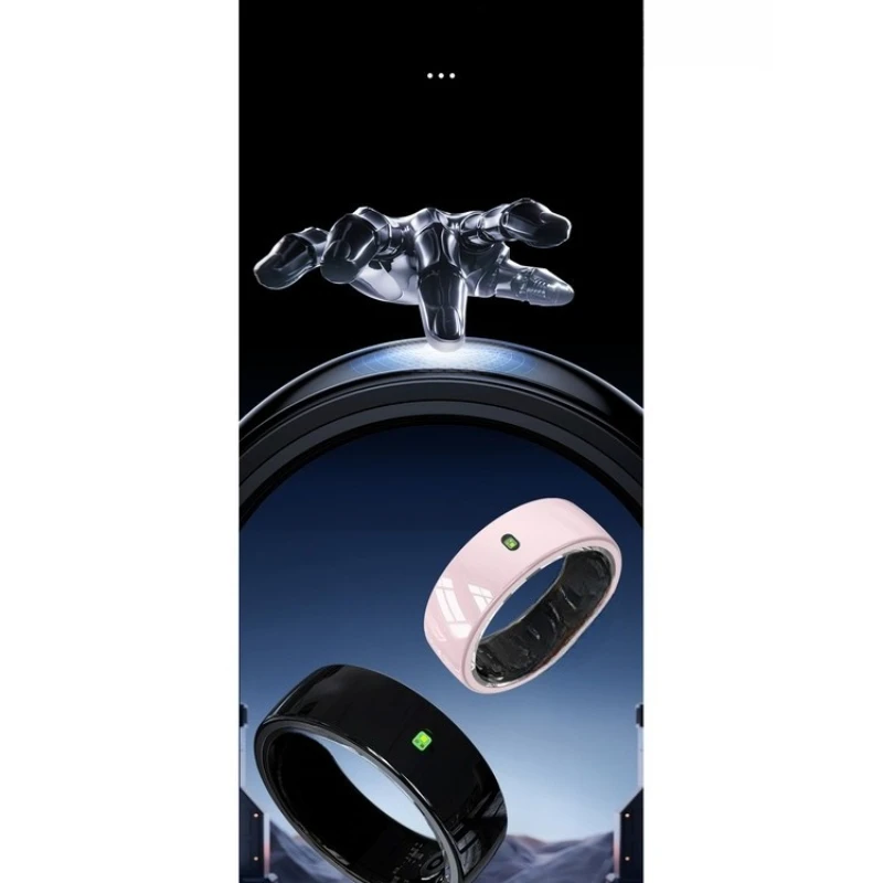 

Remote control ring + NFC smart ring ring touch brush video novel heart rate sleep monitoring