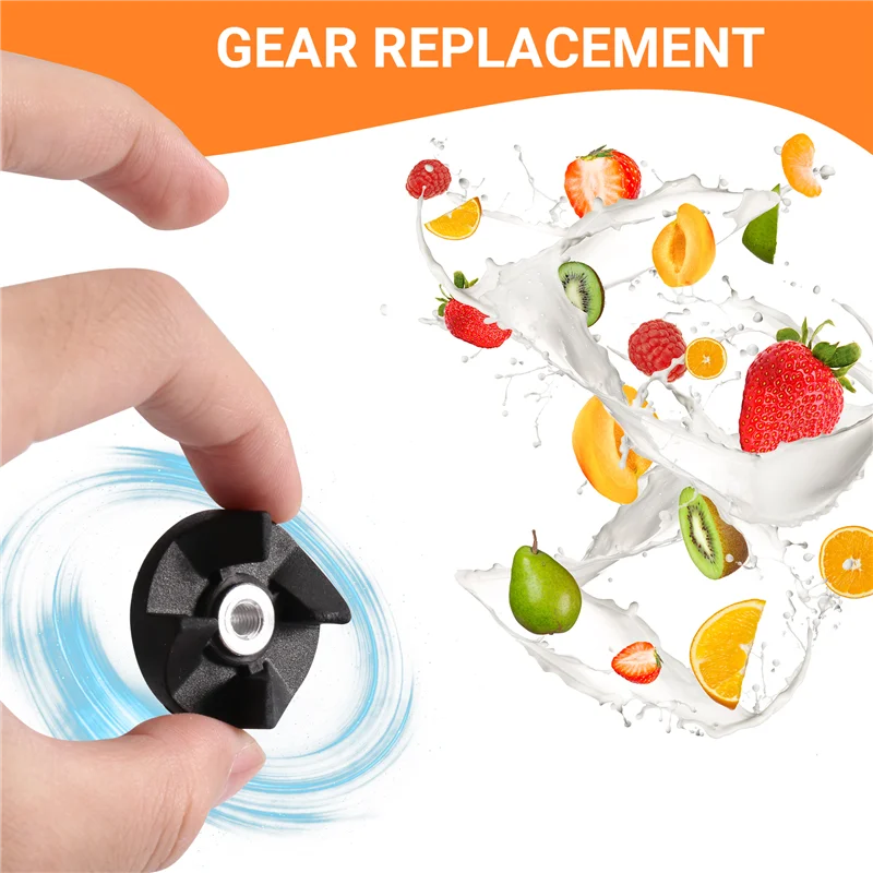 ترس قاعدة ثابت متوافق مع جزء استبدال ترس الشفرة MB1001 250 وات للخلاط السحري