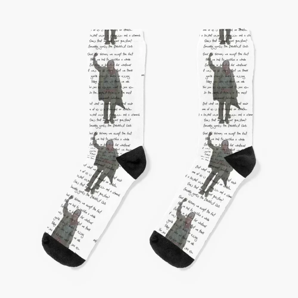 

The Breakfast Club Socks christmas gift sports and leisure Socks Men's Women's