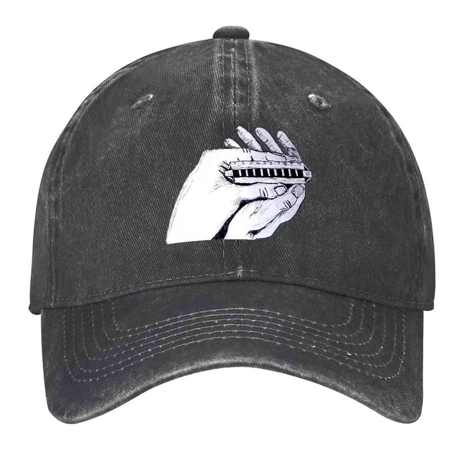 

Harmonica Blues Harp Baseball Cap Golf Wear foam party Hat Bobble Hat Hat Man For The Sun Boy Women's