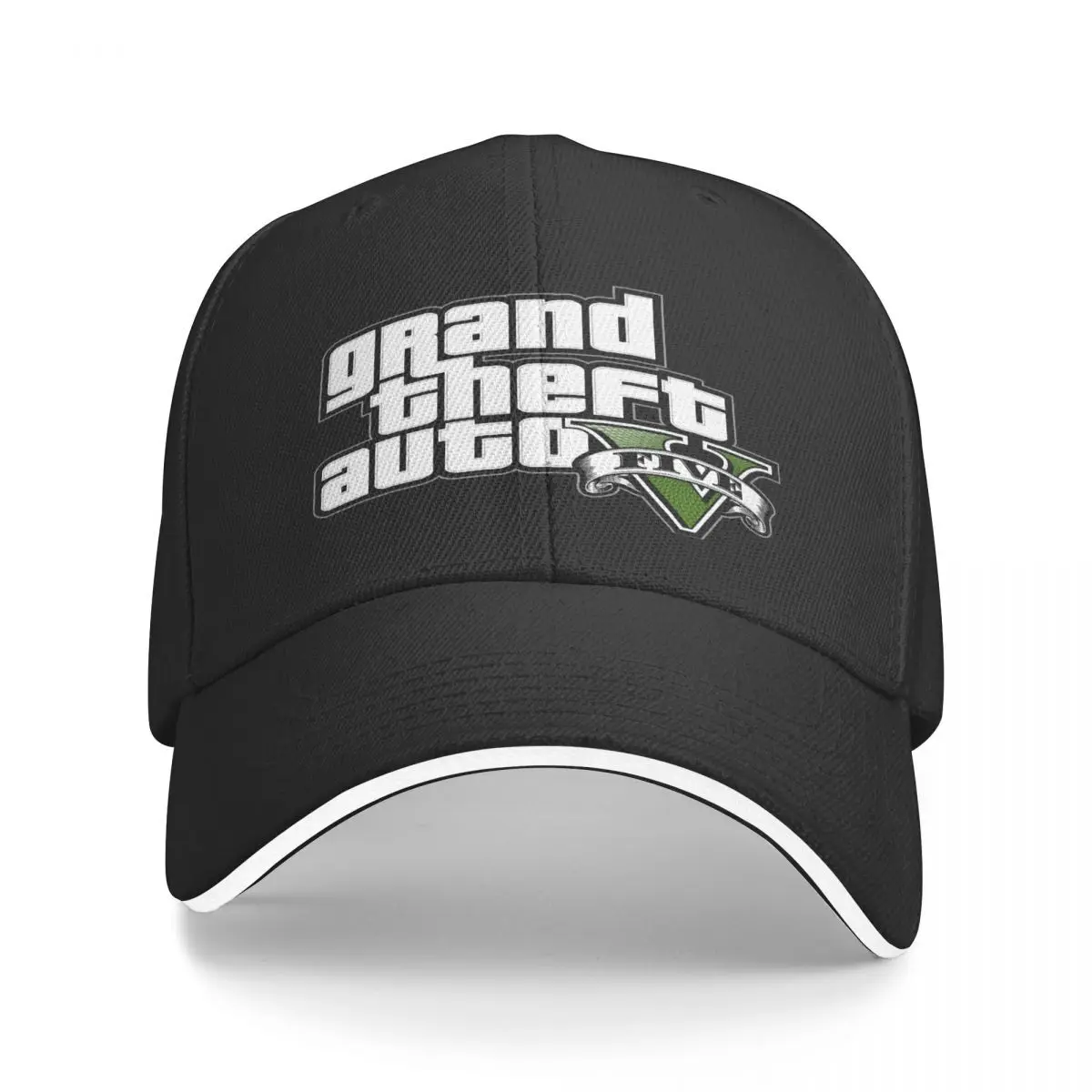 Gta 5 Logo 12963 Czapki męskie Niestandardowe logo Czapki dla mężczyzn Czapka z daszkiem dla mężczyzn Czapka męska Czapka z daszkiem