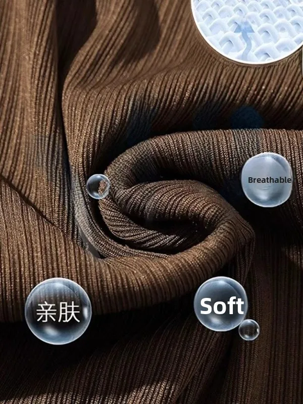 

Loose Ice Silk Men's Casual Pants Summer Sport Long Straight Leg Trousers Breathable Comfortable Lightweight Cool Feeling