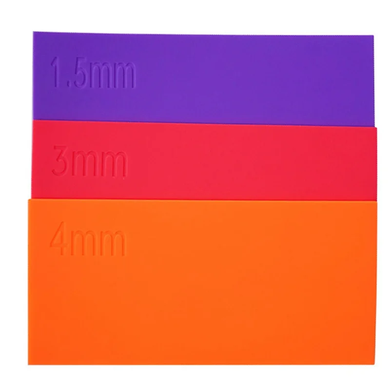 

3-Piece High Temperature 3D Sublimation Silicone Mug Plate Set For Enhanced Thermal Printingb64b