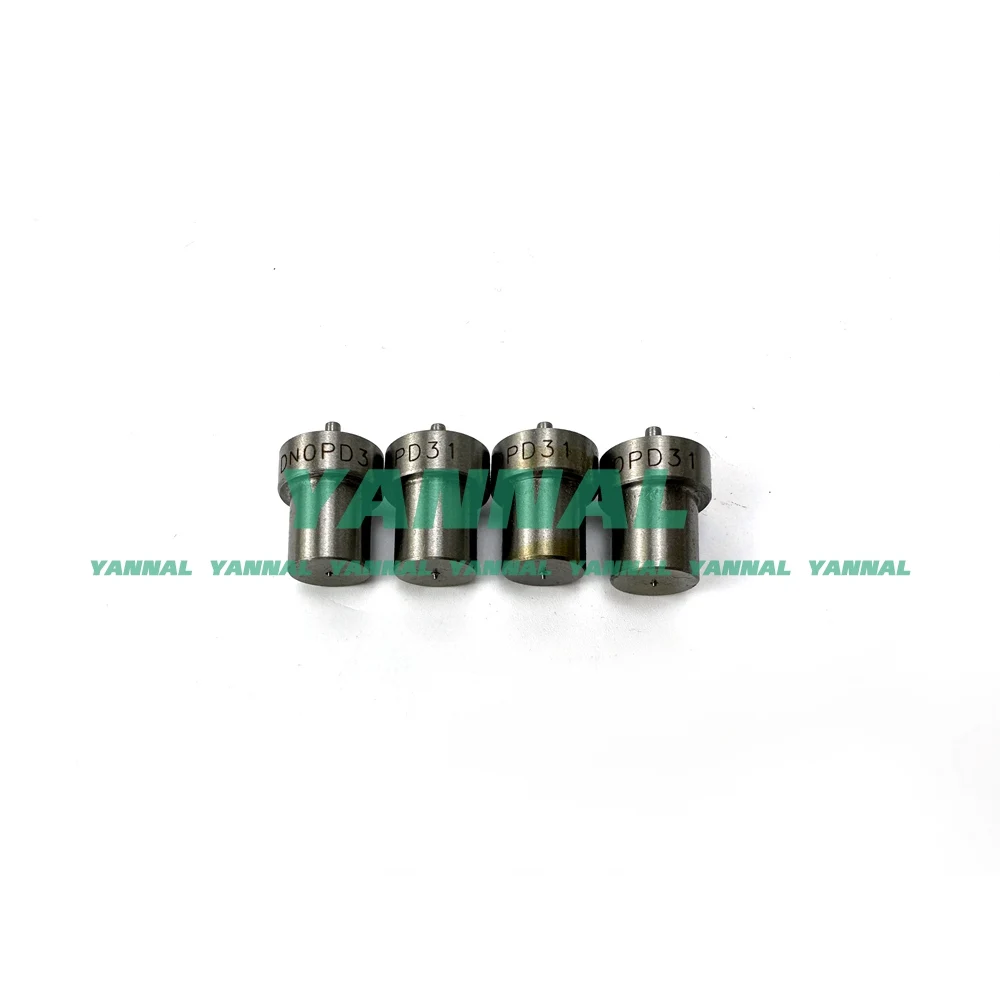 4x Fuel Injector Nozzle 093400-5310 DN0PD31 for ​KUBOTA V3300 V3600 1C010-53001​