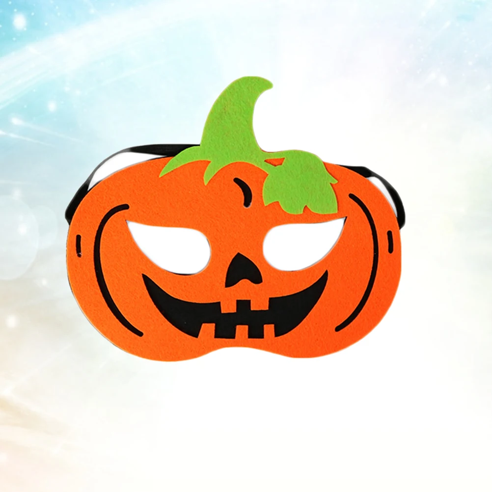 

Pumpkin Mask Lifelike Halloween for Kids Cosplay Felt Costume Party Creepy Vivid