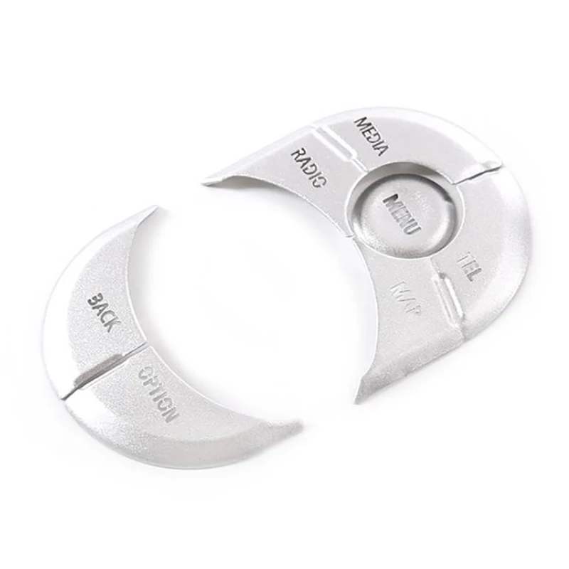 

Автомобильная алюминиевая консоль, мультимедийная кнопка, рамка, наклейка для MINI JCW F54 F55 F56 F60 2014 2021 (радио