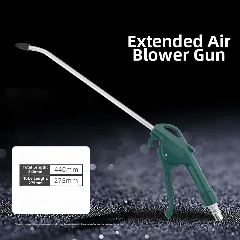 High Pressure Pneumatic Air Blow With Long Nozzle For For Tuosen Dust Cleaning Tool Ergonomic Handle For Workshop And Home Use