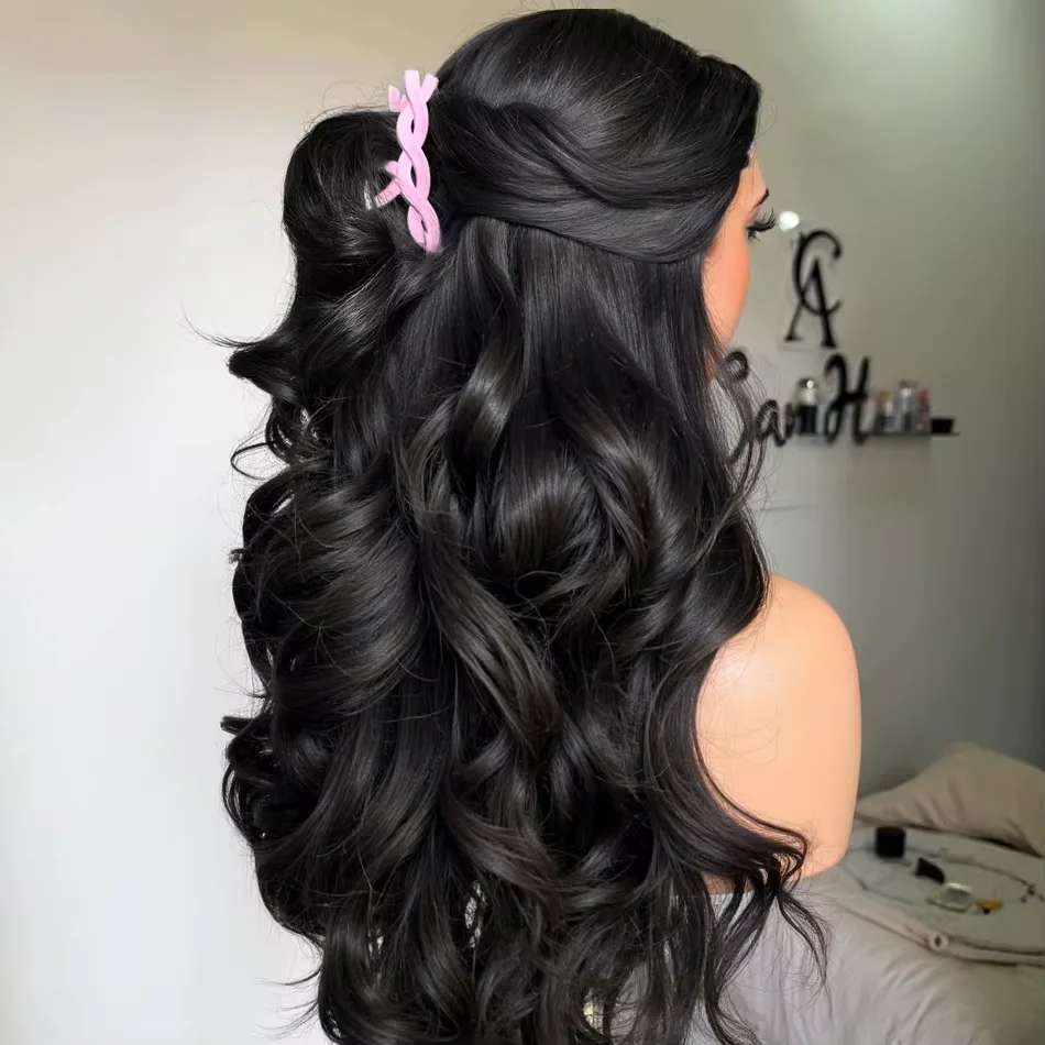 

Парик из натуральных волос Body Wave плотностью 250% с кружевной передней частью без клея, с естественной линией роста волос, 13x4, 13x6, готовый к носке