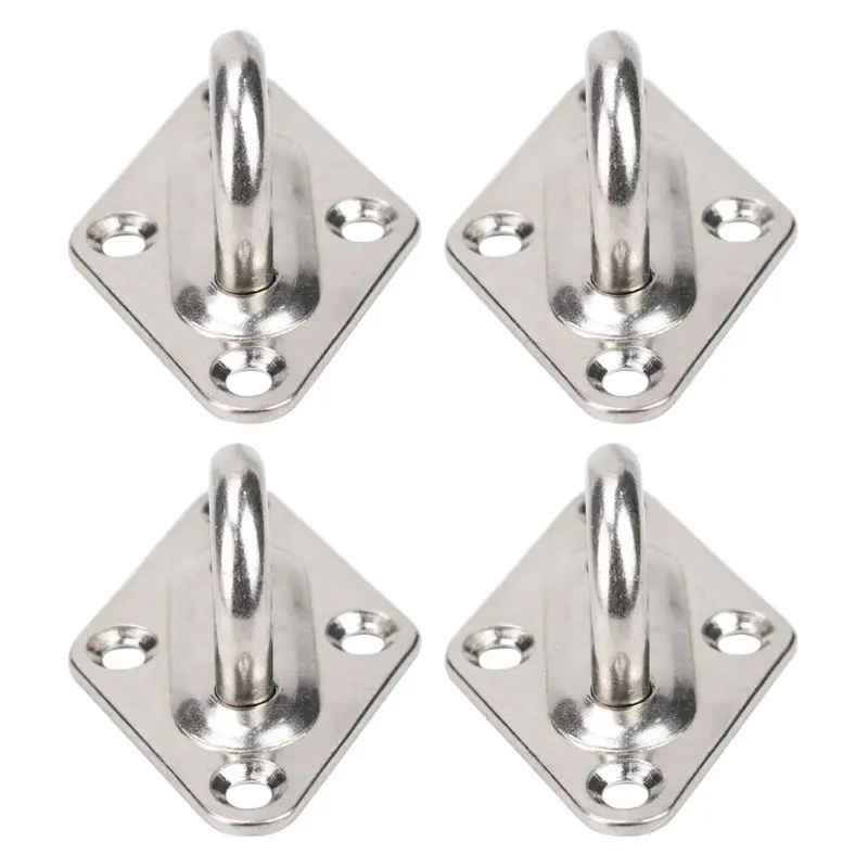 

Kitchen Eye Plate Hook Stainless Heavy Duty Ceiling Hanging Hardware Fitting 4x AOS