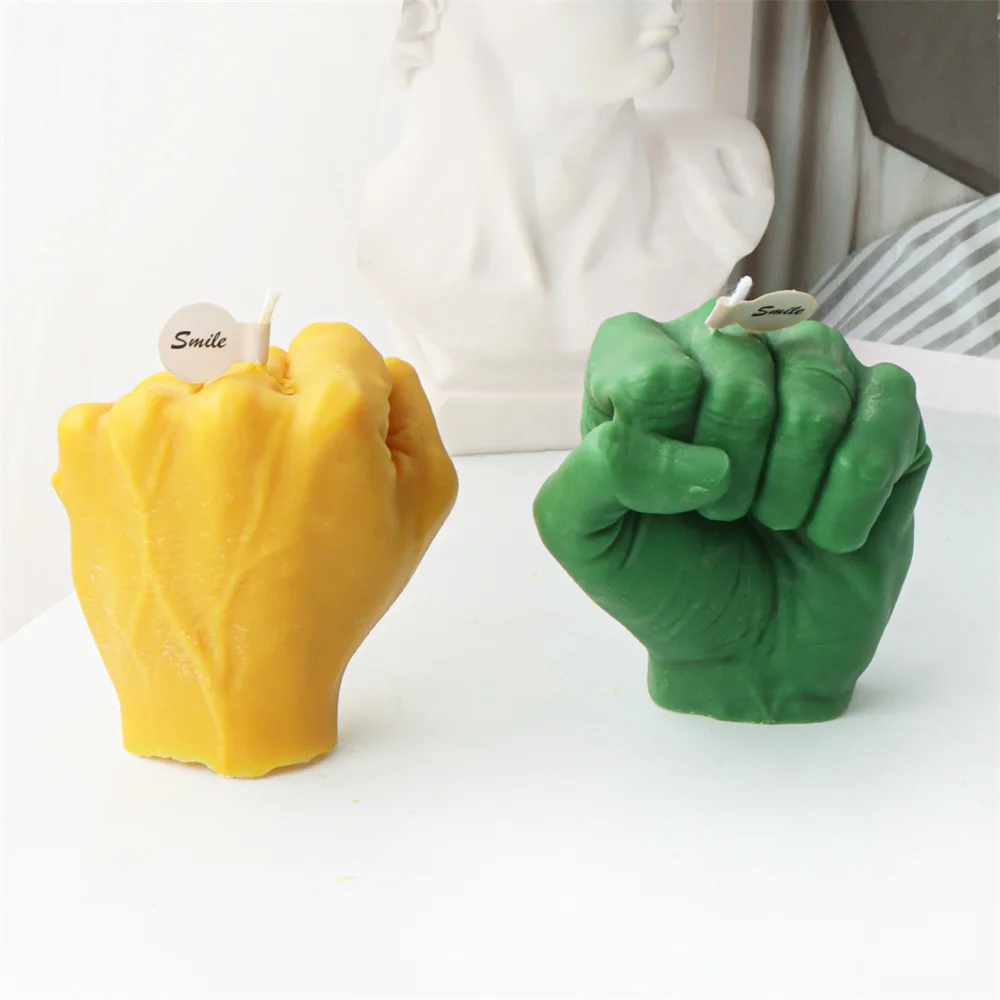 

Fist Hand Candle Silicone Mold Aromatherapy Resin Gypsum Model Aromatherapy Valentine's Day Atmosphere Decoration