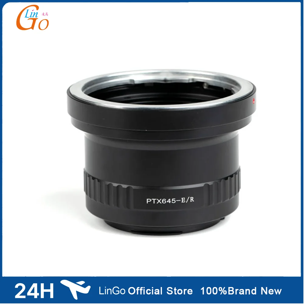 LinGo PTX 645-EOS R Mount Adapter Ring for Pentax 645 Lens and for Canon RF Mount Camera