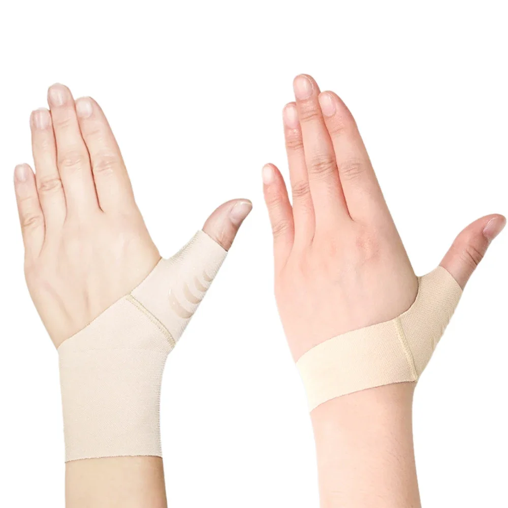 1Pcs Thumb Wrist Brace Compression Sleeve for Arthritis Pain Relief Protector Support,Soft ElasticThumb Spica Splint Glove Liner