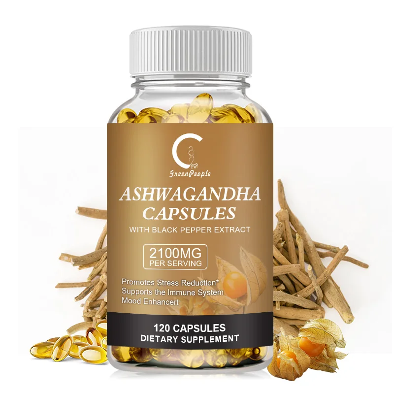 

GPGP greenpeople KSM-66 Ashwagandha Supplement - Relieve Fatigue, Promote Energy Production, for Brain Health, Improves Sleep