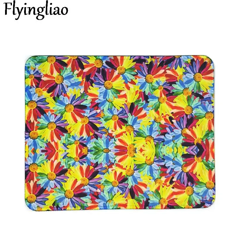 Sunflowers Cute desk pad mouse pad laptop mouse pad keyboard desktop protector school office supplies