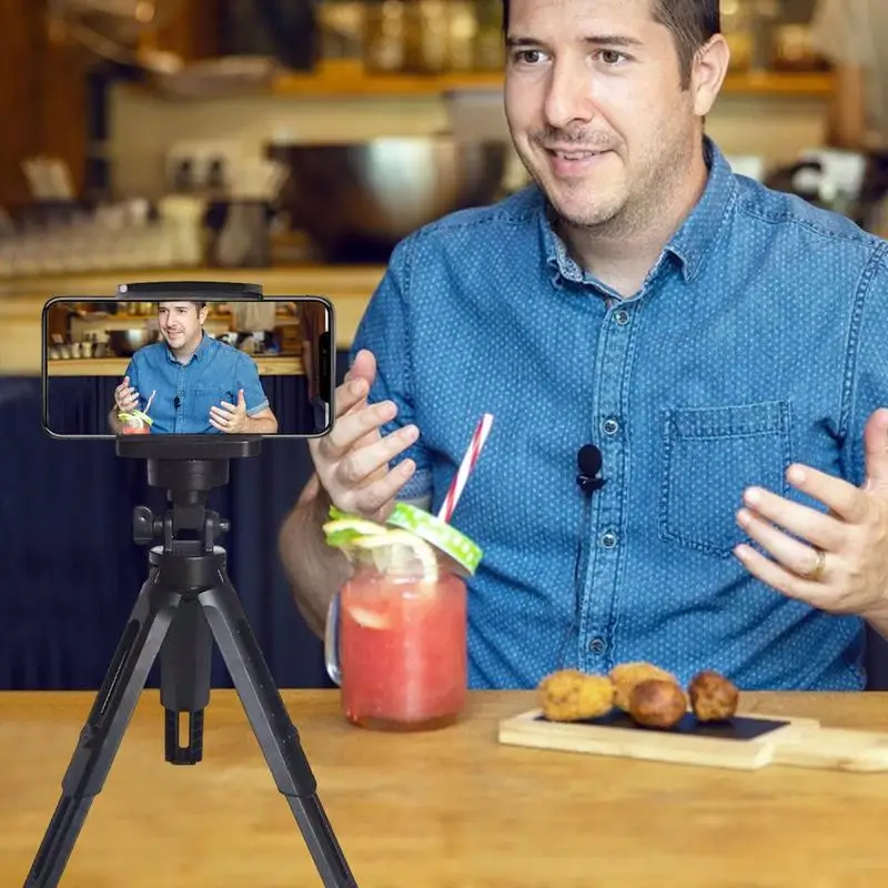 الهاتف ترايبود حامل مرنة العارض ترايبود حامل للهواتف المحمولة تمديد حامل الهاتف لتسجيل الفيديو/صور شخصية/بث مباشر