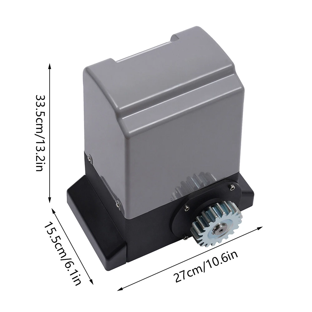 550w/750w Schiebe tor öffner Set automatische Motor beschläge Metall schneller Türöffner 1200/1800kg mit Fernbedienung ip44