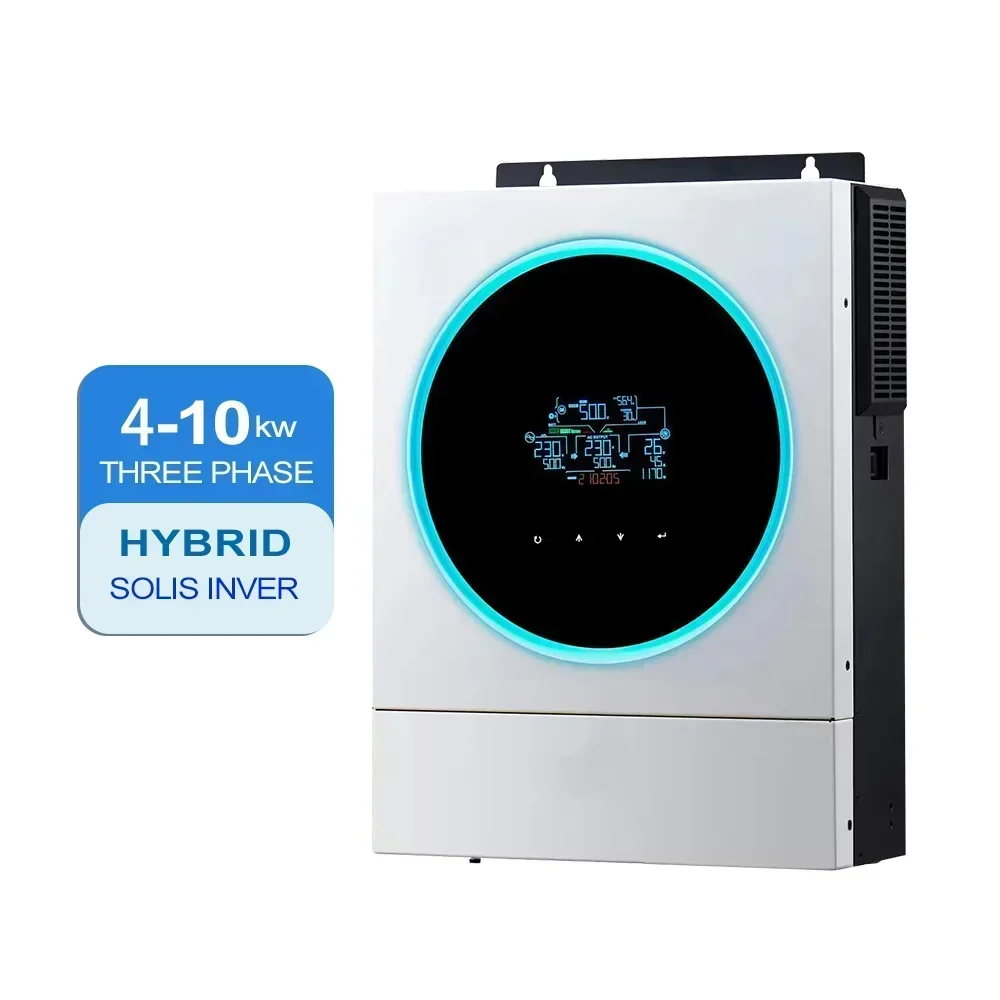 5kw 6kw 8kw 10kw 12kw 24V 48V Pure Sine Wave Off Grid Hybrid  Inverter with MPPT Controller