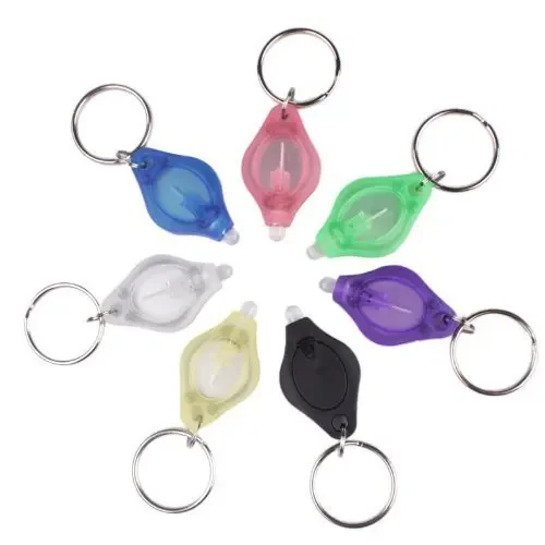 LED Keychain Light, Roxo, Azul, Roxo, Tartaruga, Nota, Inspeção, Verde, Vermelho