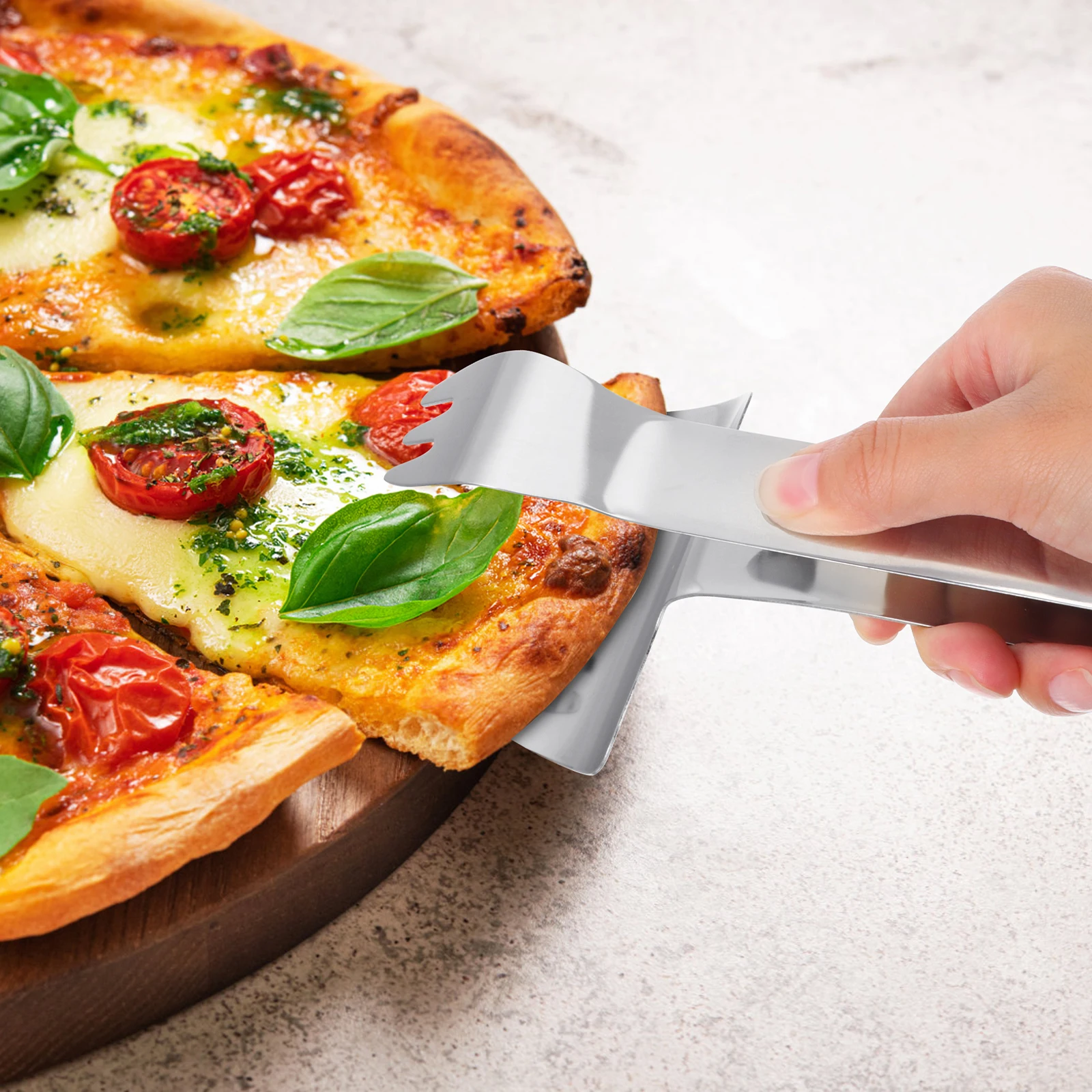 

Stainless Steel Pizza Paddle Spatula 12 Inch Oven Ergonomic Cake Pie Pastry Server Heat Insulation Anti Scalding Baking Supplies