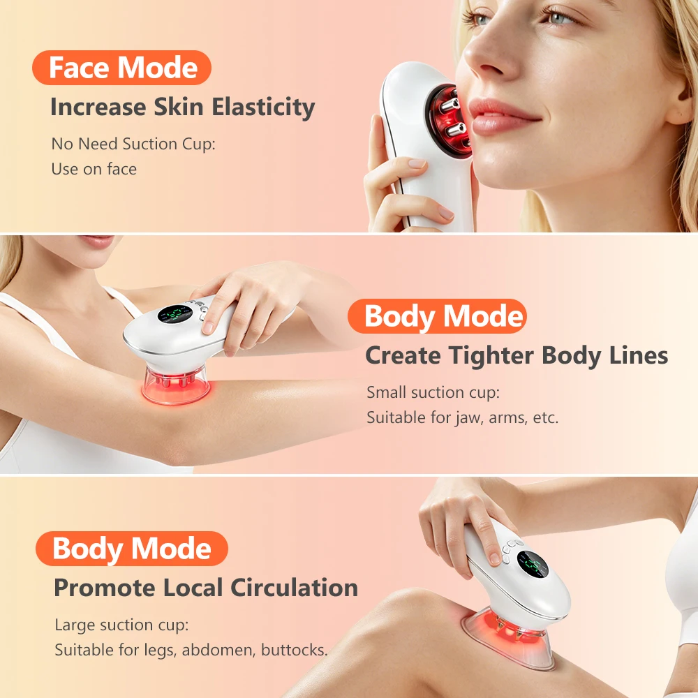 Electric Face And Body Sculpting Massager For Cellulite Reduction_voghion.com