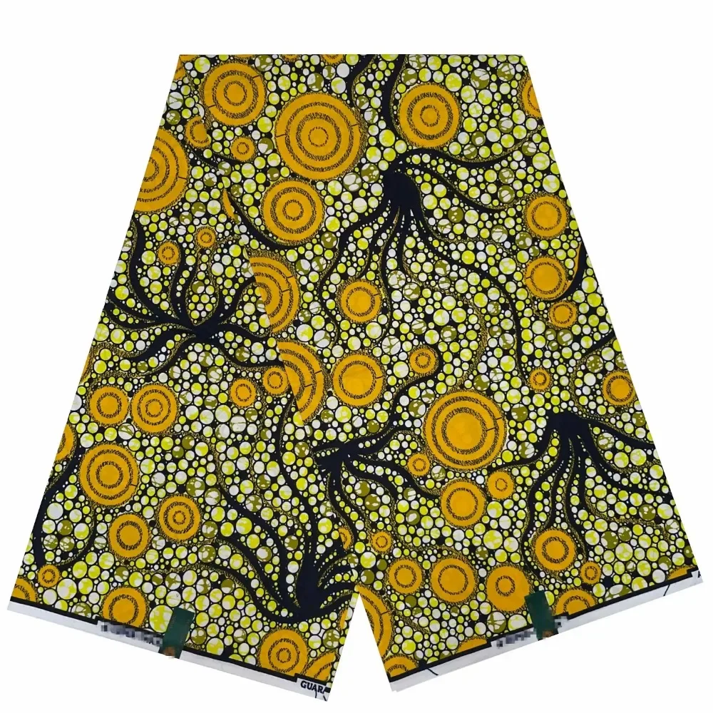 Veritable Wax Pagne African Super Real Holland Wax VL Original 2024 Batik Lace Dress Dutch Loincloth 6 Yards 100% Cotton