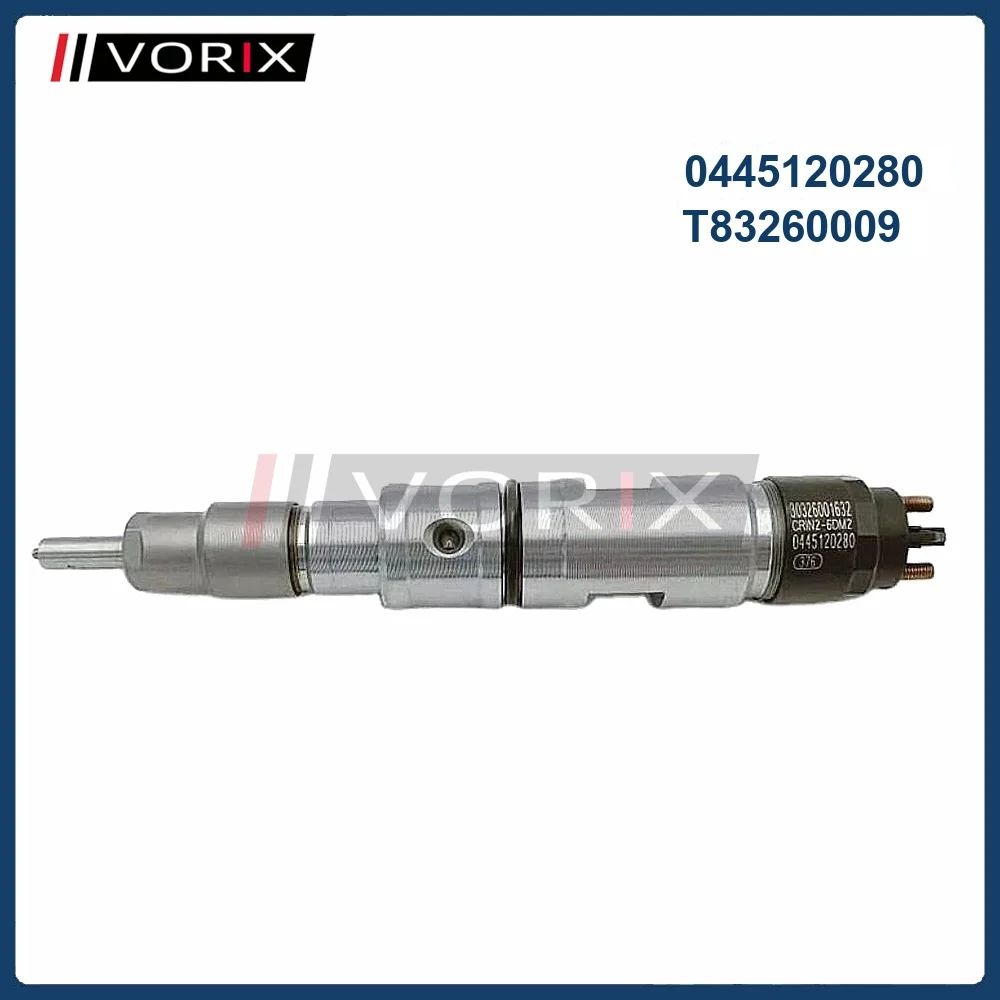 

0445120280 T83260009 Fuel Injector for Lovol Excavator Foton Cummins 150t1