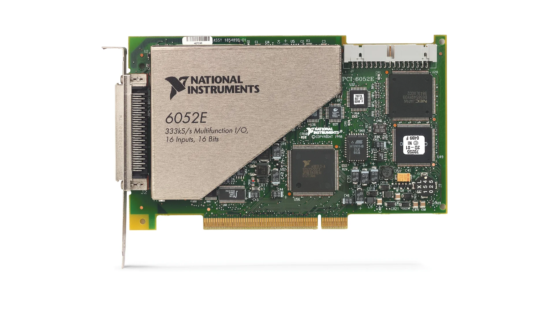 NI PCI-6052E 333 KS/s, 16-bit, 16-channel Analog Input Multi-function Data Collection Card