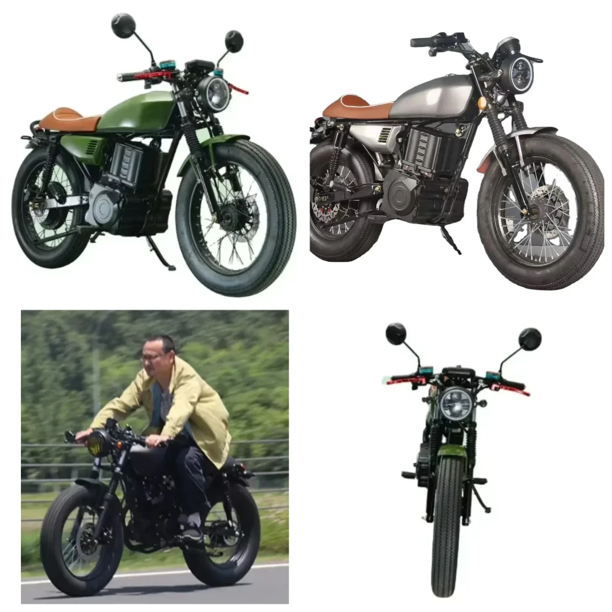 

STLF Luyuan Motorcycle2026 Супер крутой гоночный электрический скутер Мощный двигатель 2000 Вт 72 В с литий-ионным аккумулятором Электрический скутер