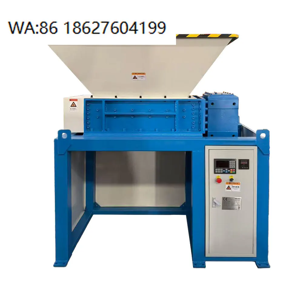 EB800 Enclosed Cutting Chamber  Shredder, aluminum alloy drive mini compact waste shredding equipment