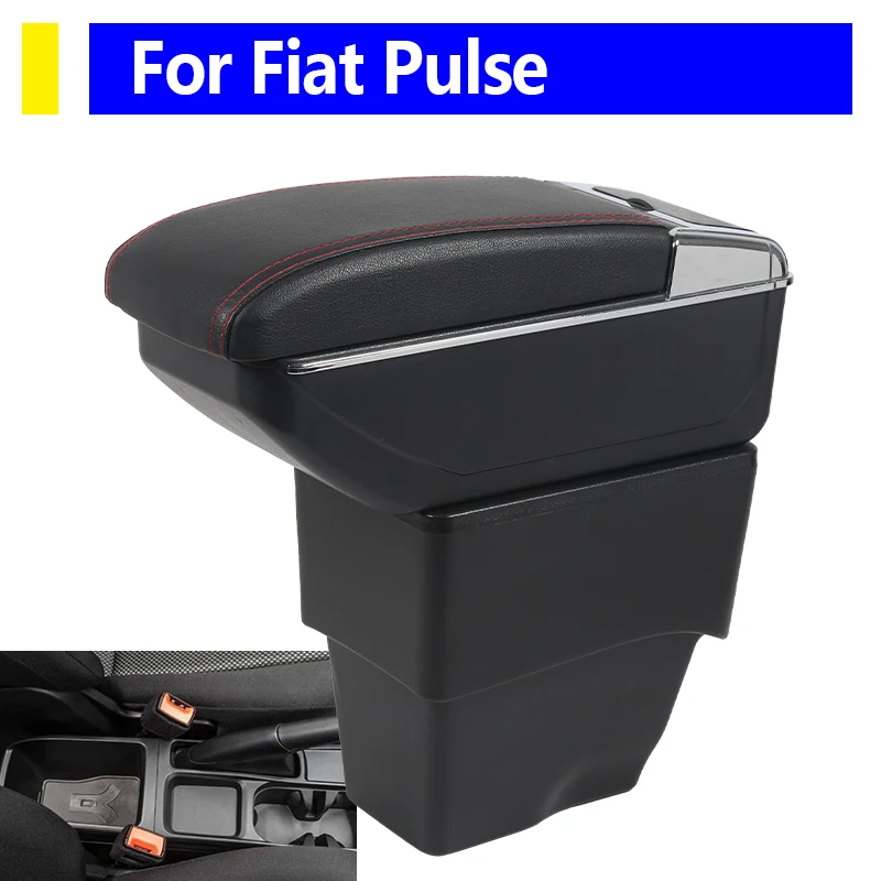 

Подлокотник для автомобиля Fiat Pulse 2021 2022 2023, консольный органайзер с подстаканником, аксессуары для интерьера автомобиля