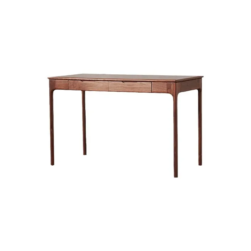black walnut desk and chair combination Nordic simple study rectangular conference table and chair