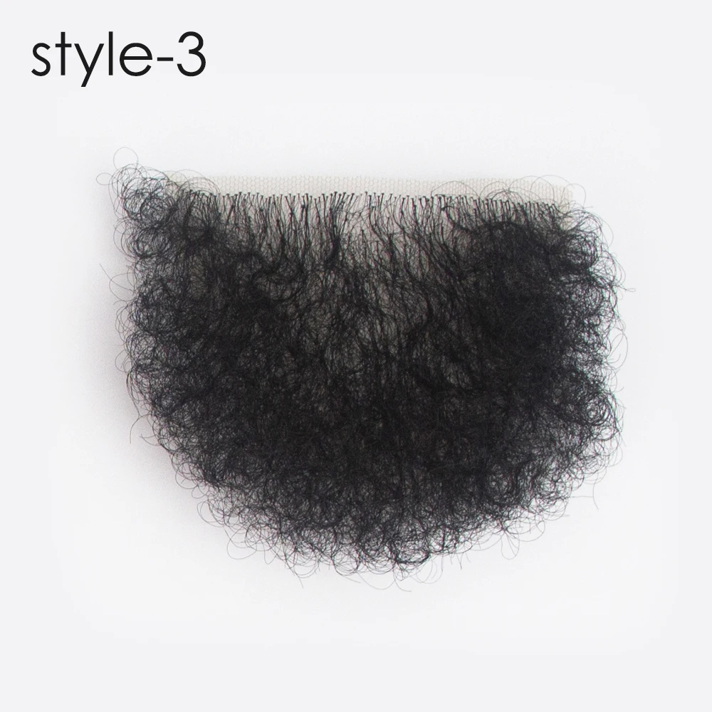 False Pubic Hair for Doll Silicone Fake Vagina Pant Sticker Hair for Crossdress Accessories