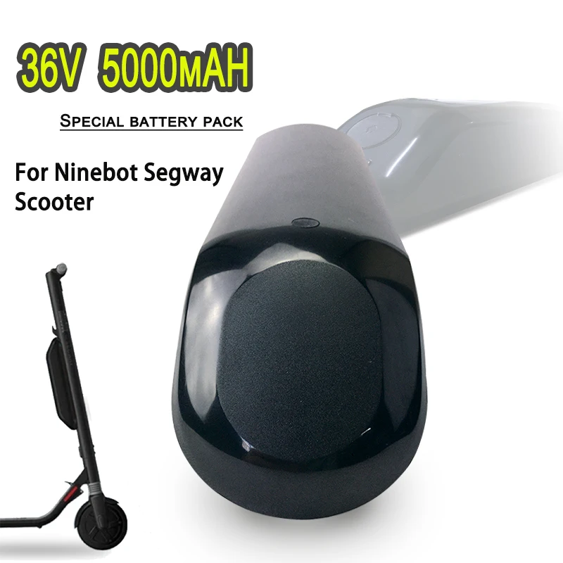 36V 5000mAh External Lithium Battery Scooter Battery Is Suitable for Ninebot Segway Es1/2/4 Series, Electric Scooter Accessories