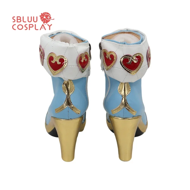 SBluuCosplay Gioco Otori Emu Scarpe Cosplay Stivali su misura