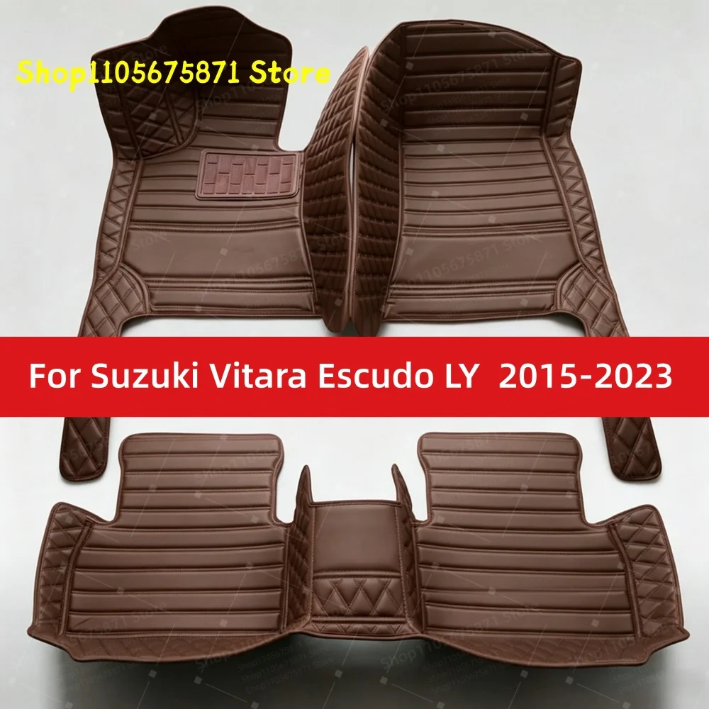 Custom Car Floor Mats Fit For Suzuki Vitara Escudo LY 2023 2022 2021 2020 2019 2018 2017 2016 Car Mat Accessories Mats Carpets