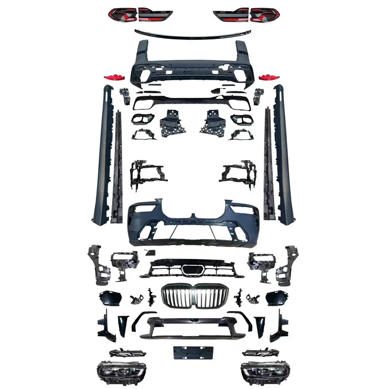 Suitable for BMW X7 Old to New G07 Early to 2023 X7MT Front and Rear Bumper Assembly Sport Style Body Kit